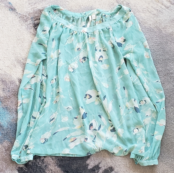 LC Lauren Conrad Tops - FINAL MARKDOWN 💗Lauren Conrad💗 floral blouse